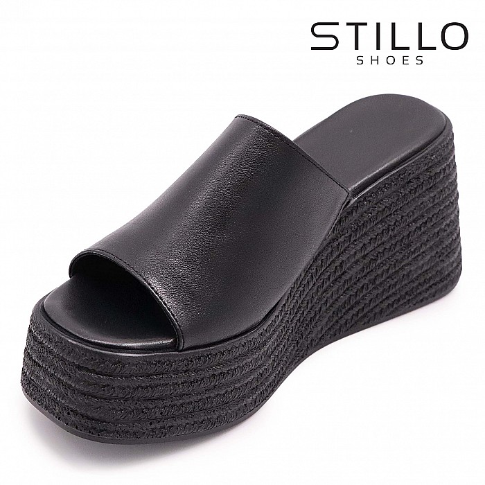 Дамски чехли с висока платформа - 47311 — Stillo-bg.com Дамски чехли с висока платформа - 47311