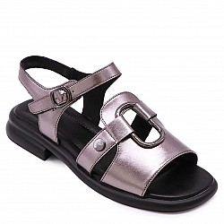 Ниски бронзови сандали - 50075