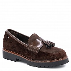 Италиански мокасини с косъм – 50677